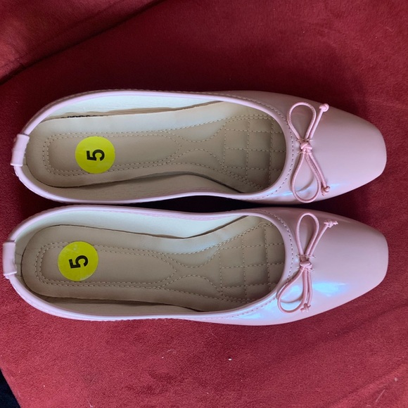 Pink Ballet Flats - Picture 1 of 3